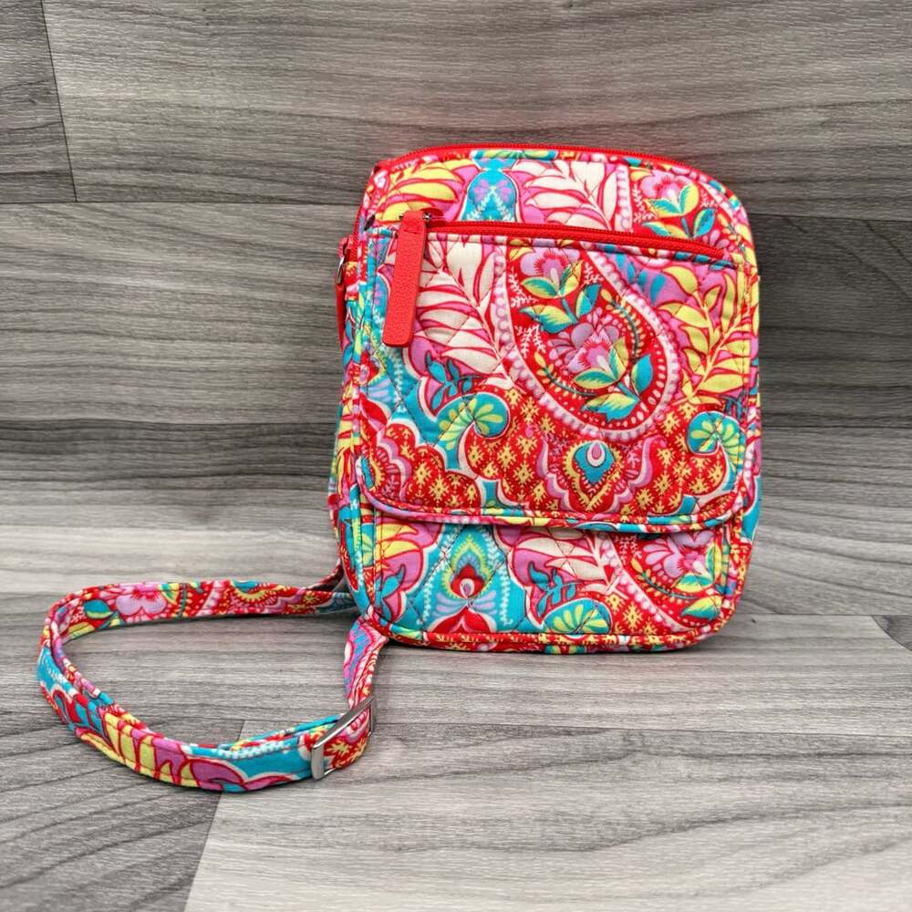 Vera Bradley Mini Hipster Crossbody Paisley in Paradise